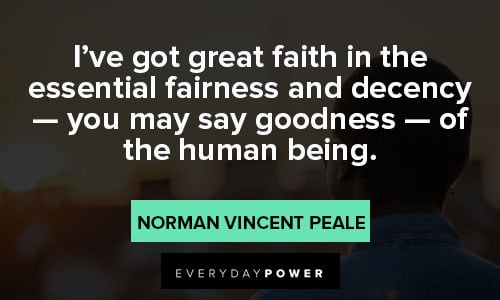 Inspirational norman vincent peale quotes