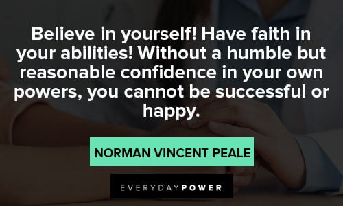 norman vincent peale quotes about successful