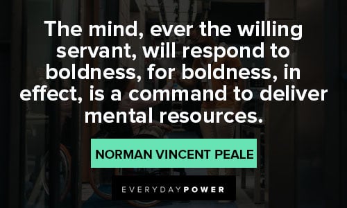 norman vincent peale quotes that mental resources