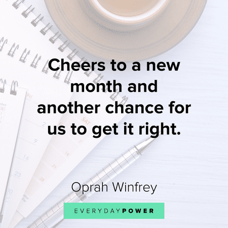 new month quotes about second chances
