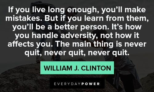 adversity quotes about never quit