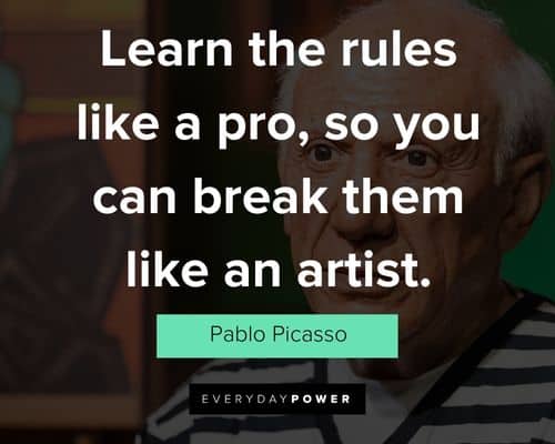 Cool Pablo Picasso Quotes