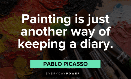 Pablo Picasso Quotes about painting