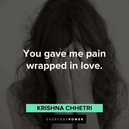 Pain Quotes about love