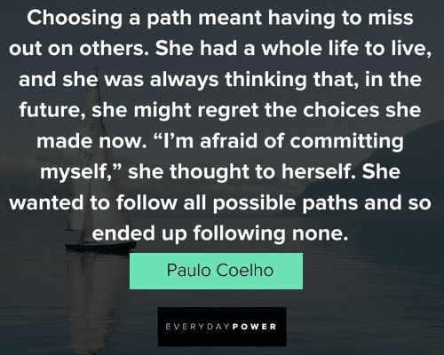 paulo coelho quotes on fear