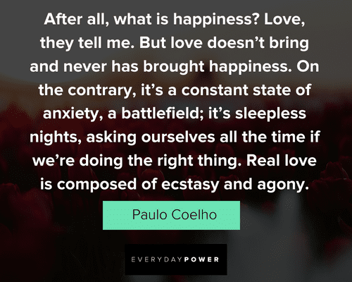 paulo coelho quotes on love and happiness