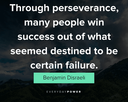 perseverance quotes about success