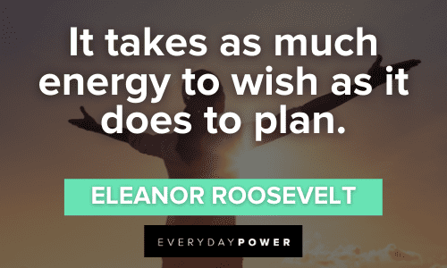 Positive Energy Quotes about planning