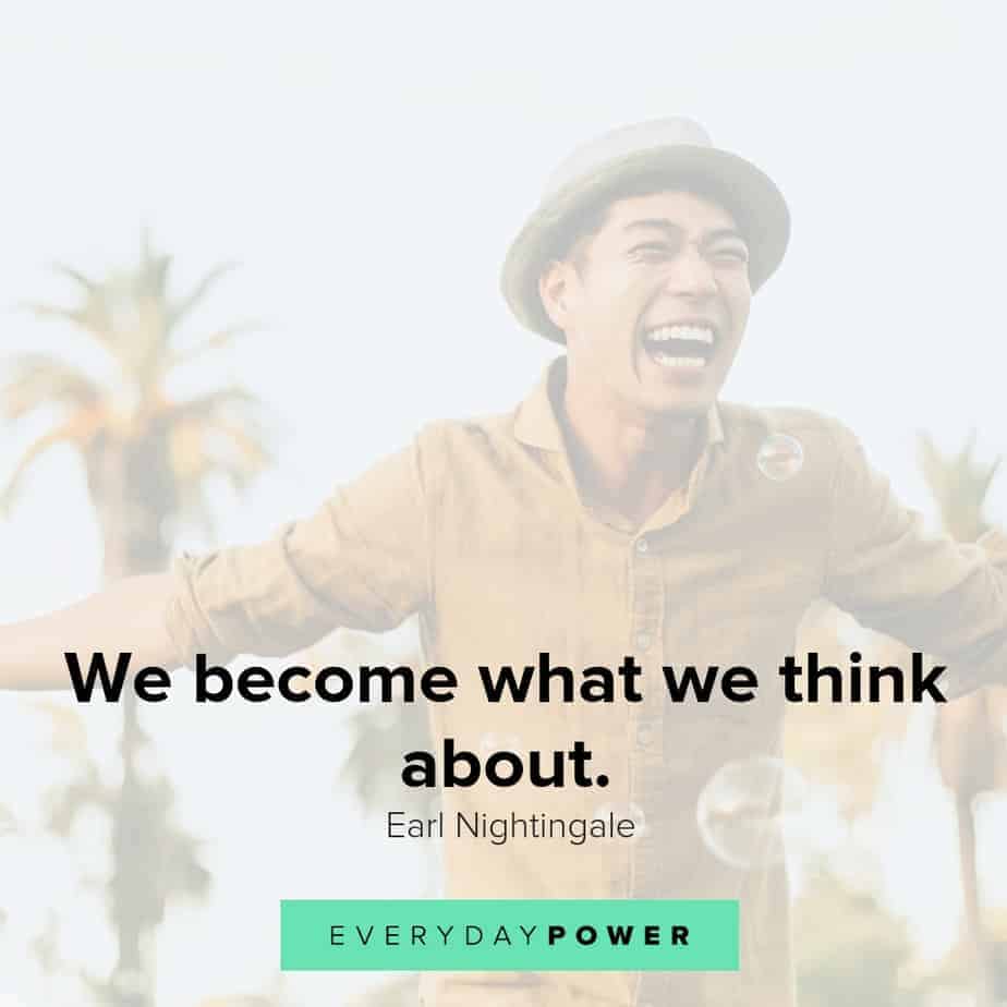 positive thinking quotes on what we become