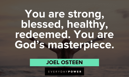 Joel Osteen Quotes about being blessed