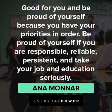 proud of you quotes about job and education