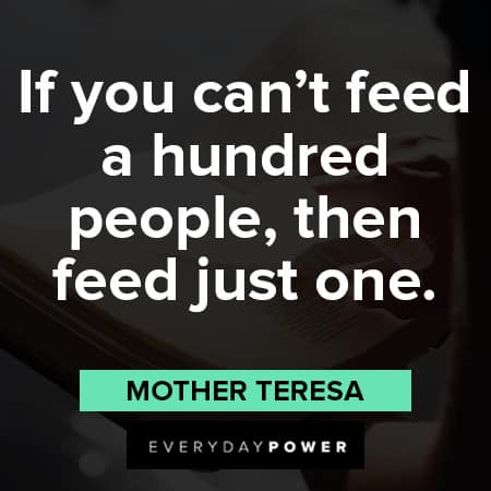 Quotes by Mother Teresa about good deeds