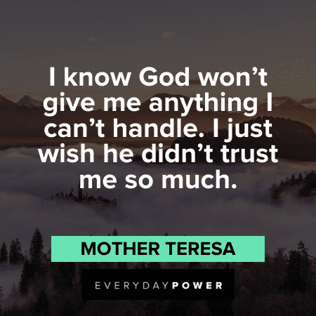 uplifting Quotes by Mother Teresa