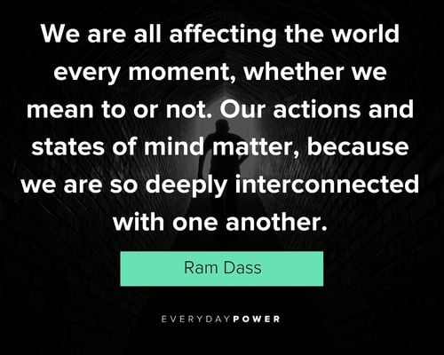 Ram Dass quotes on connecting with others