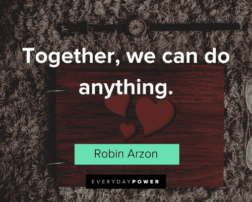 Robin Arzon Quotes About Doing Everything Together