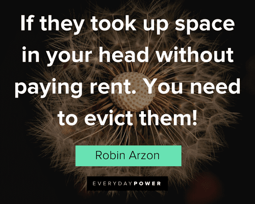 Robin Arzon Quotes About Ignoring People