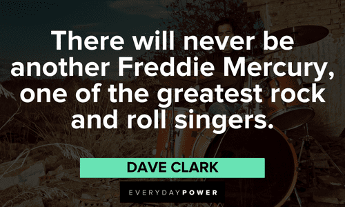 Rock & Roll quotes about freddie mercury
