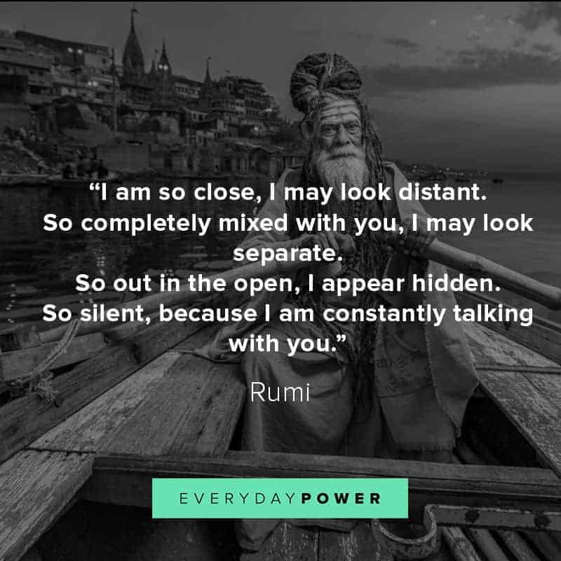 Rumi quotes about life and love