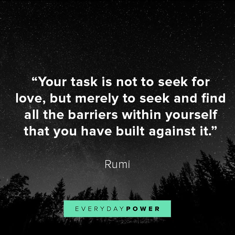 Rumi Quotes on love and relationships 