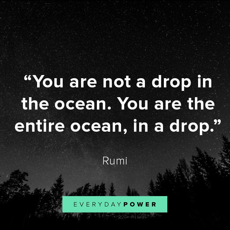 Rumi quotes about the universe