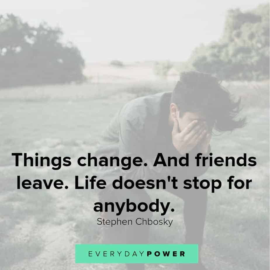 sad love quotes about friends