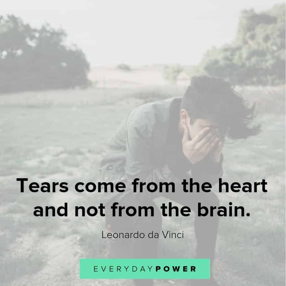 sad love quotes about tears