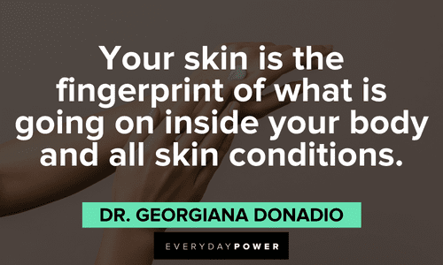 skincare quotes about skin conditions