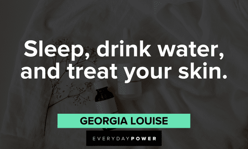 skincare quotes about self care