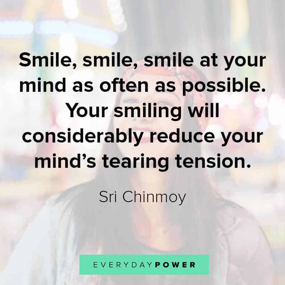 smile quotes to remove tension