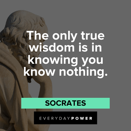 Socrates Quotes on wisdom