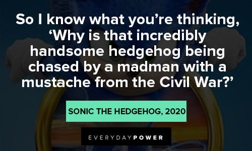 Sonic quotes about civil war