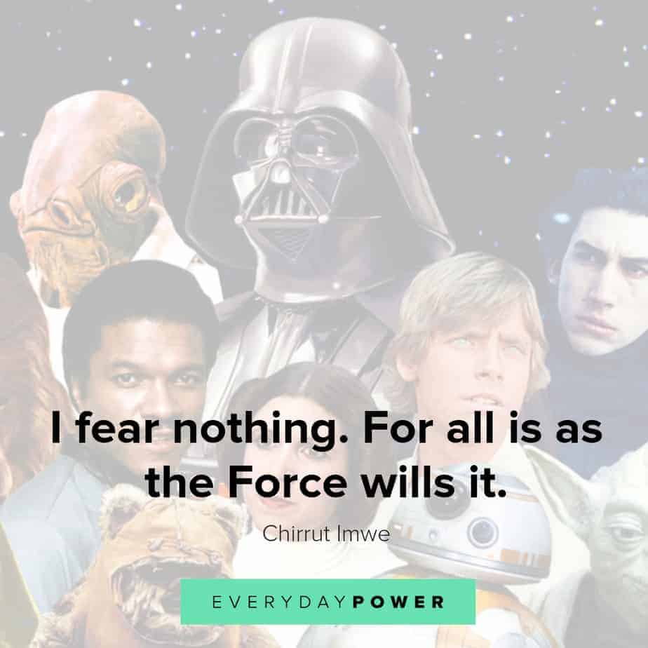 star wars quotes about fear