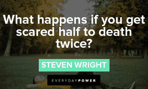 Clever Steven Wright Quotes