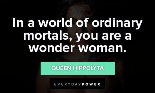Wonder Woman Superhero Quotes