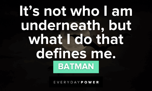 Superhero Quotes by batman