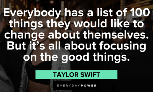 positive Taylor Swift Quotes 