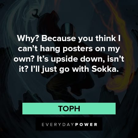 Avatar quotes about haning posters on my own