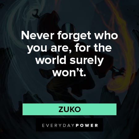 Avatar quotes about forgetting yourself