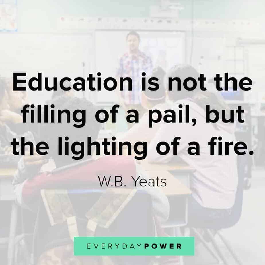 education quotes to light your inner fire