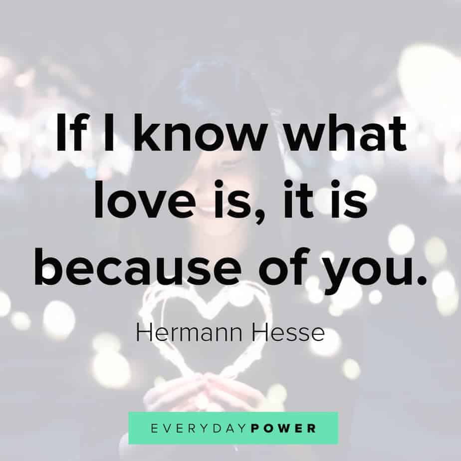 deep love quotes on what love is