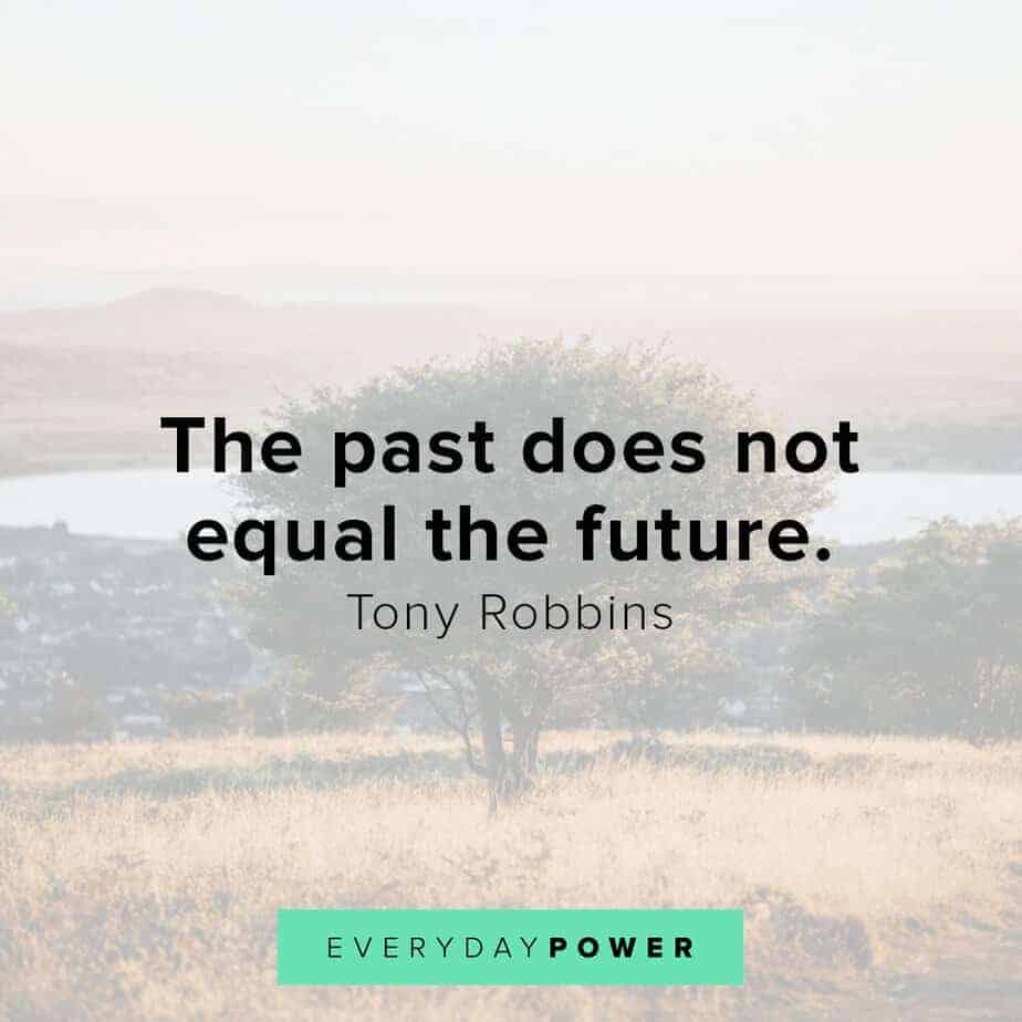 Tony Robbins quotes on the future