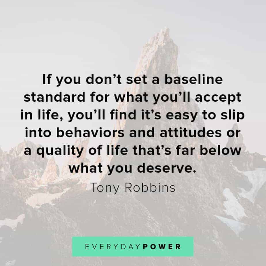 Tony Robbins quotes on attitudes