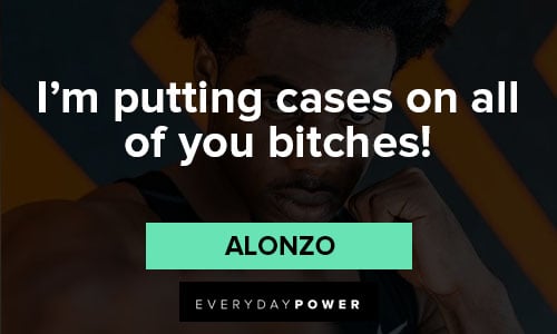 Training Day quotes about putting cases on all of you bitches