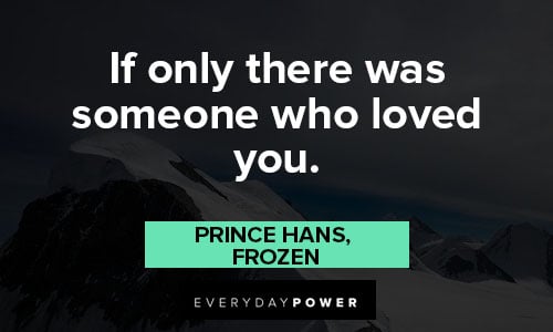 villain quotes about love