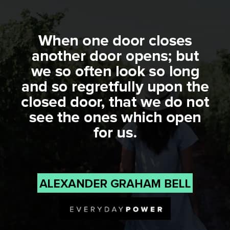 Walk away quotes about doors closing