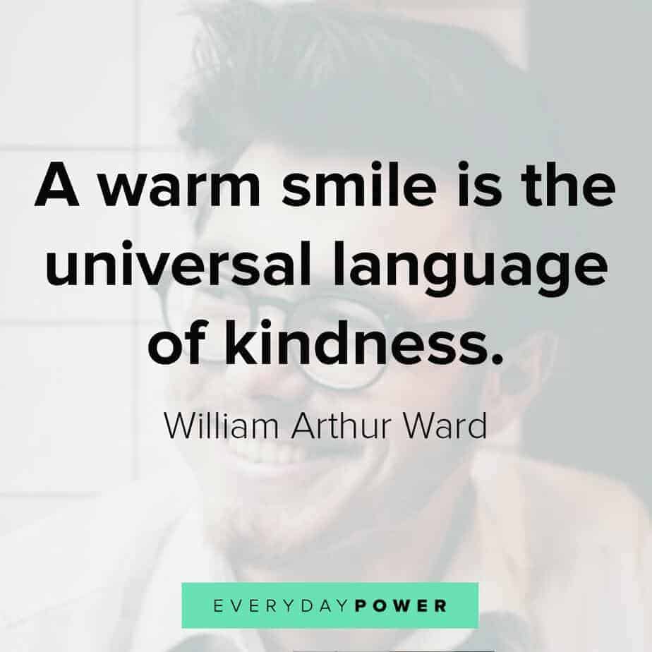 kind smile quotes
