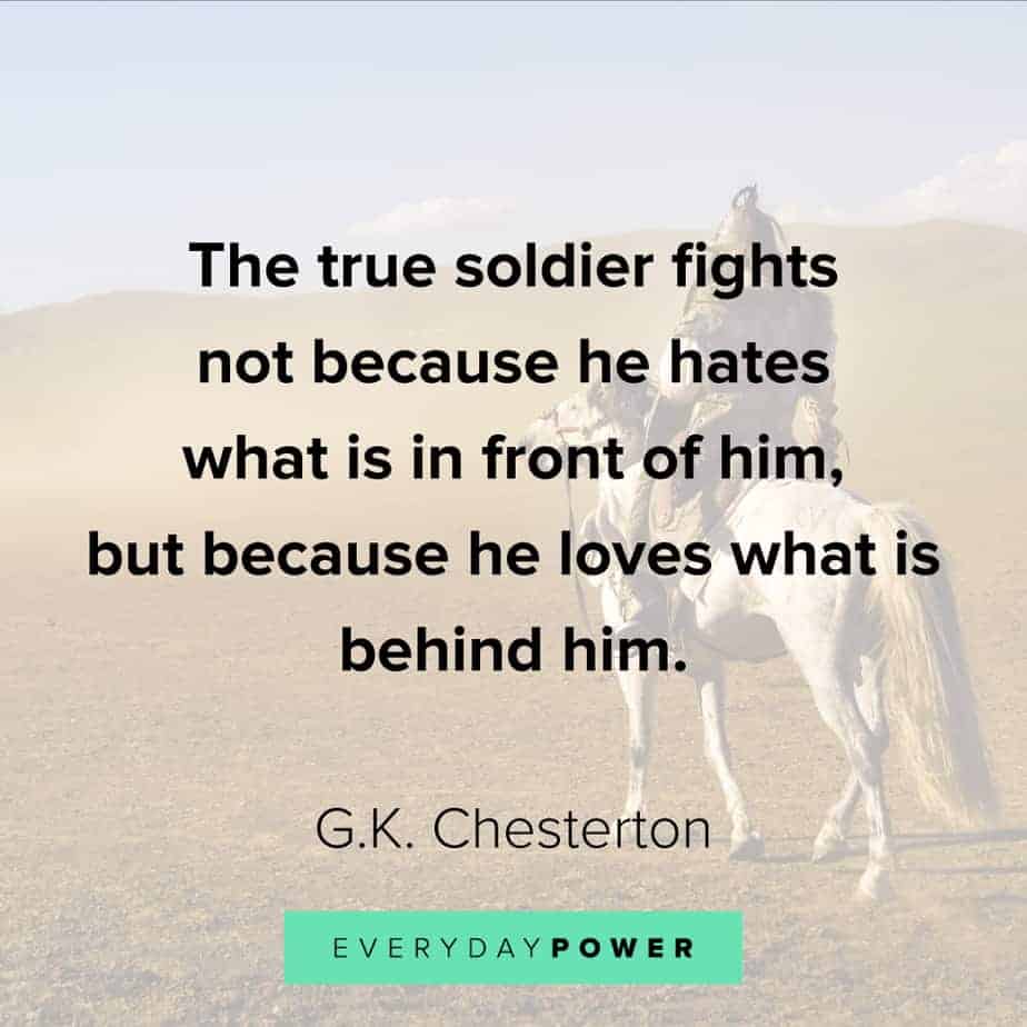 warrior quotes about soldiers