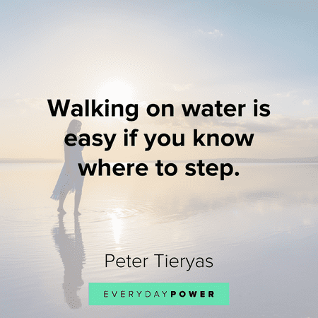 walking on Water quotes