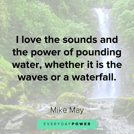 Water quotes about nature