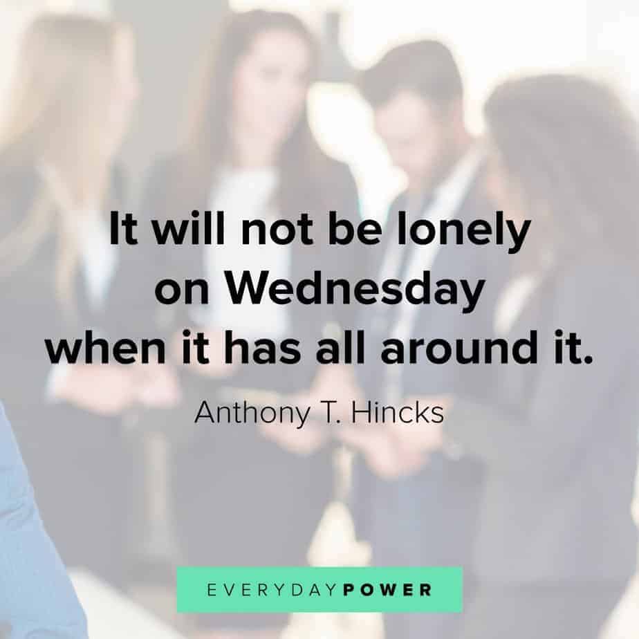Wednesday Quotes on getting around it